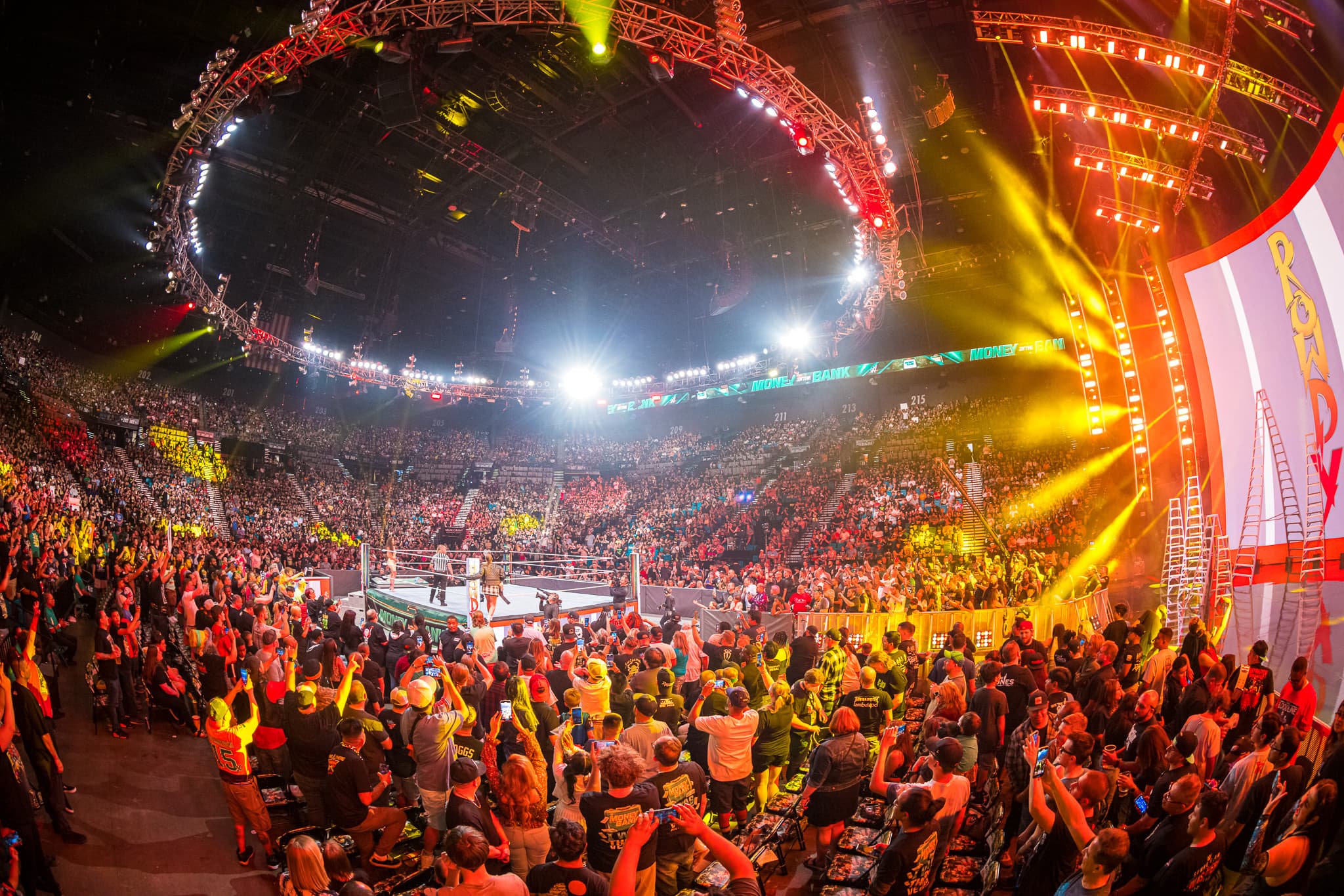 WWE Money In The Bank · Alive Coverage Sporting Event Photography & Video